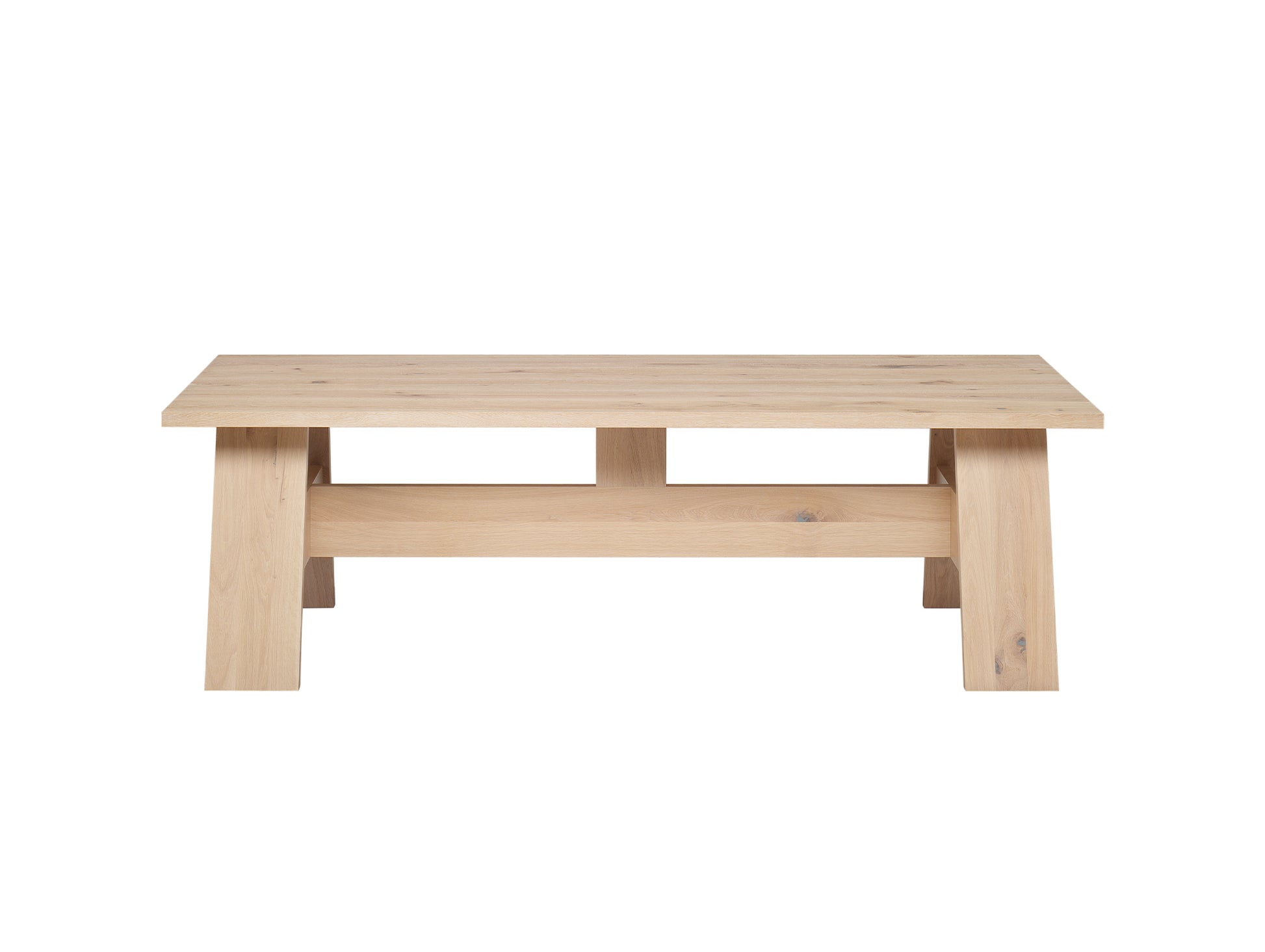 Fayland Table by e15 - White pigmented lacquered