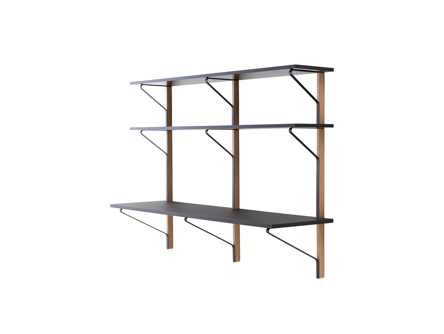Kaari Wall Shelf with Desk by Artek - REB 010