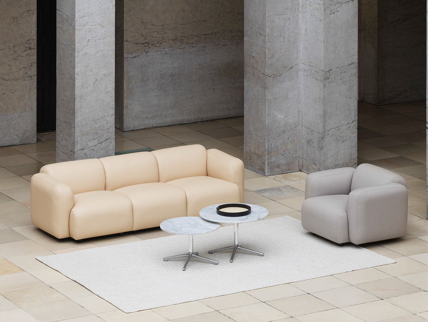 Swell Modular Sofa by Normann Copenhagen / Ultra Leather 41572