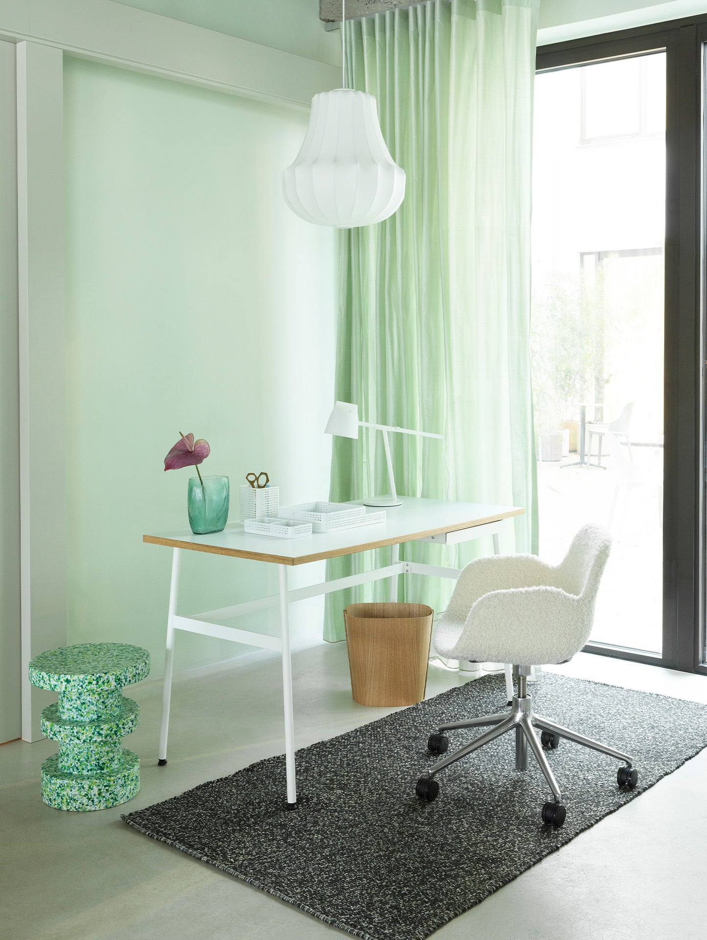 Bit Stool - Stack by Normann Copenhagen - Green