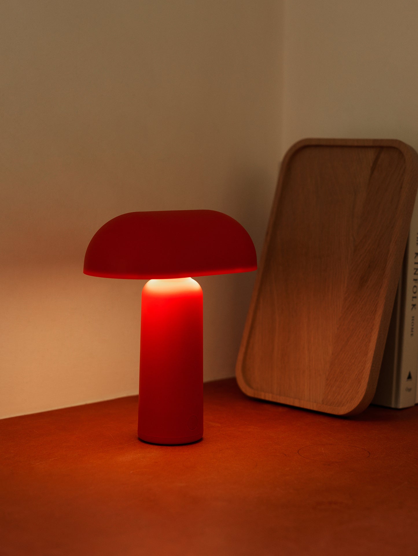 Porta Table Lamp by Normann Copenhagen - Red