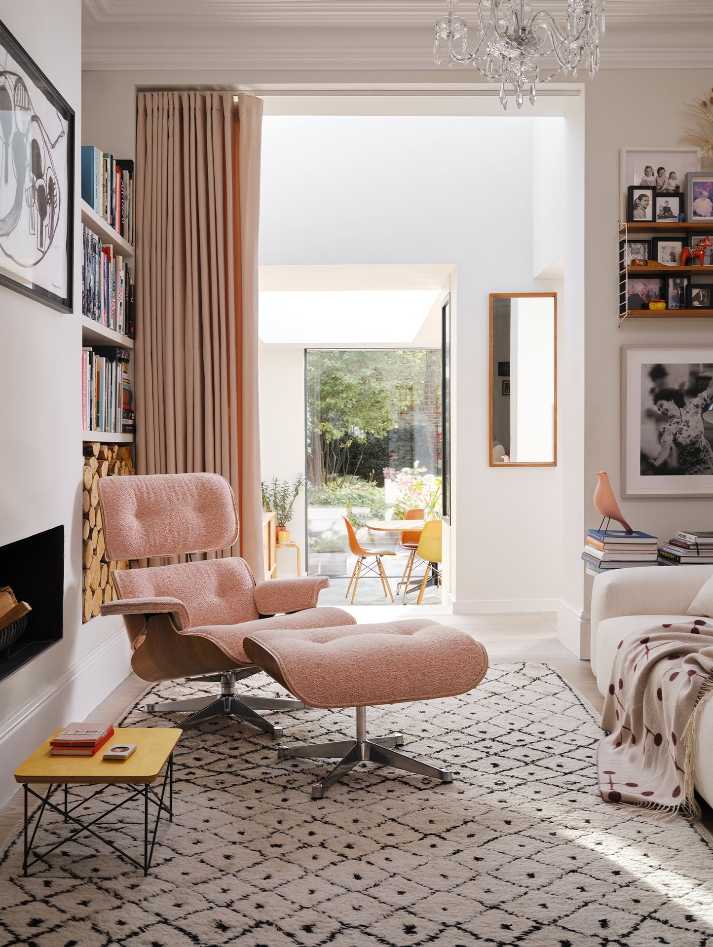 Eames Lounge Chair - Nubia Fabric by Vitra