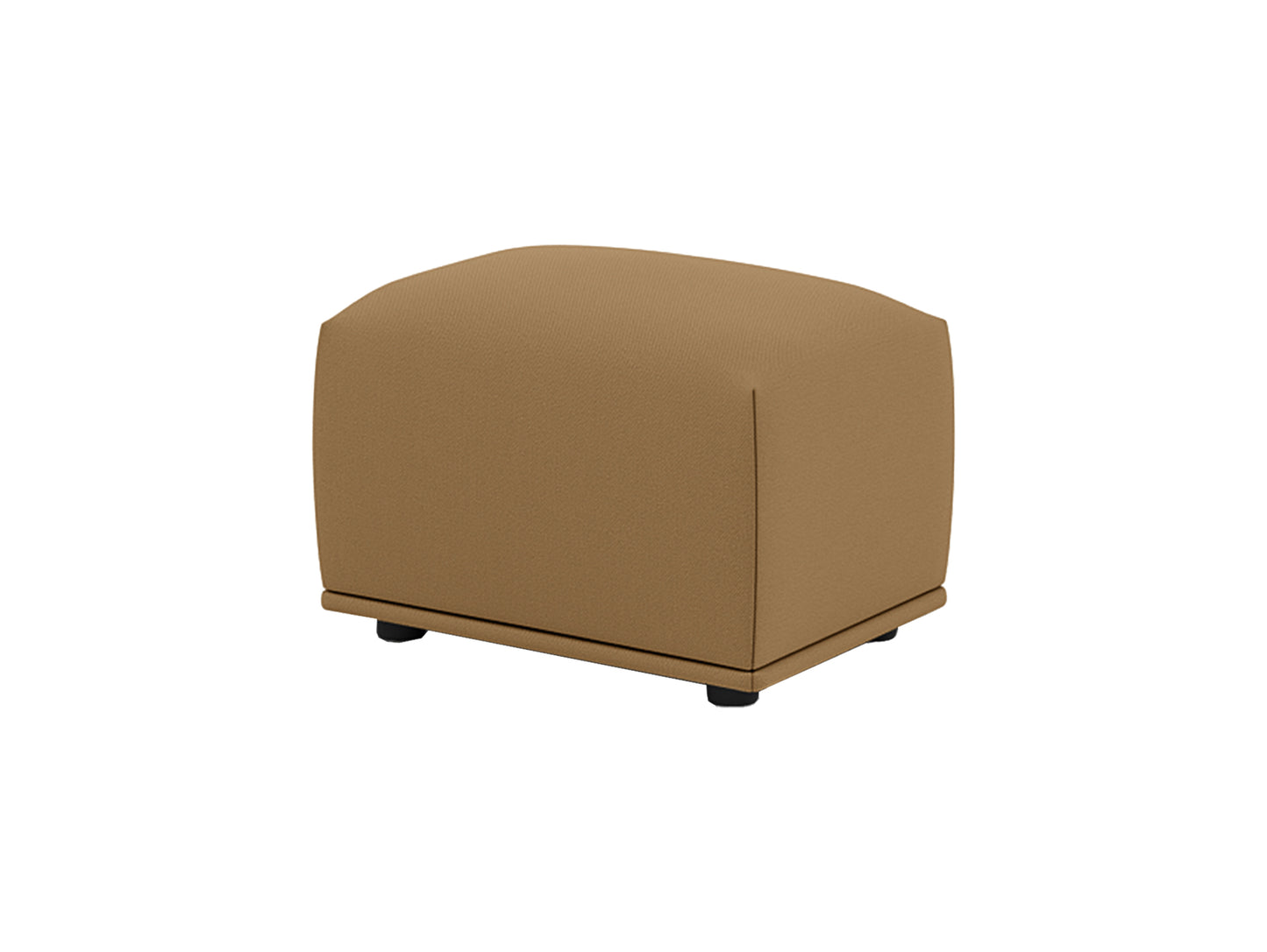 Echo Pouf by Muuto - 52x38 / Steelcut 265
