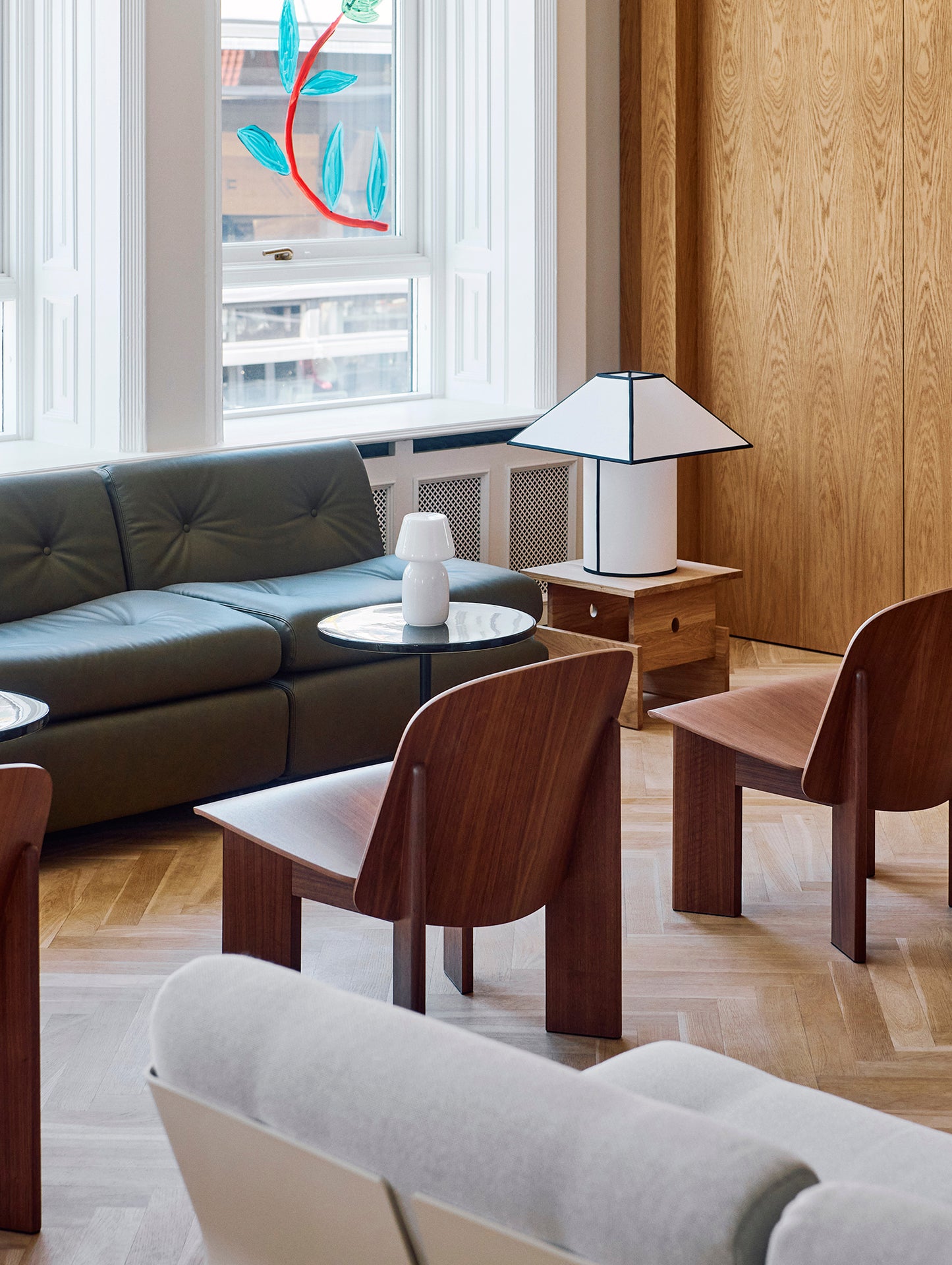 Ava Pyramid Table Lamp by HAY
