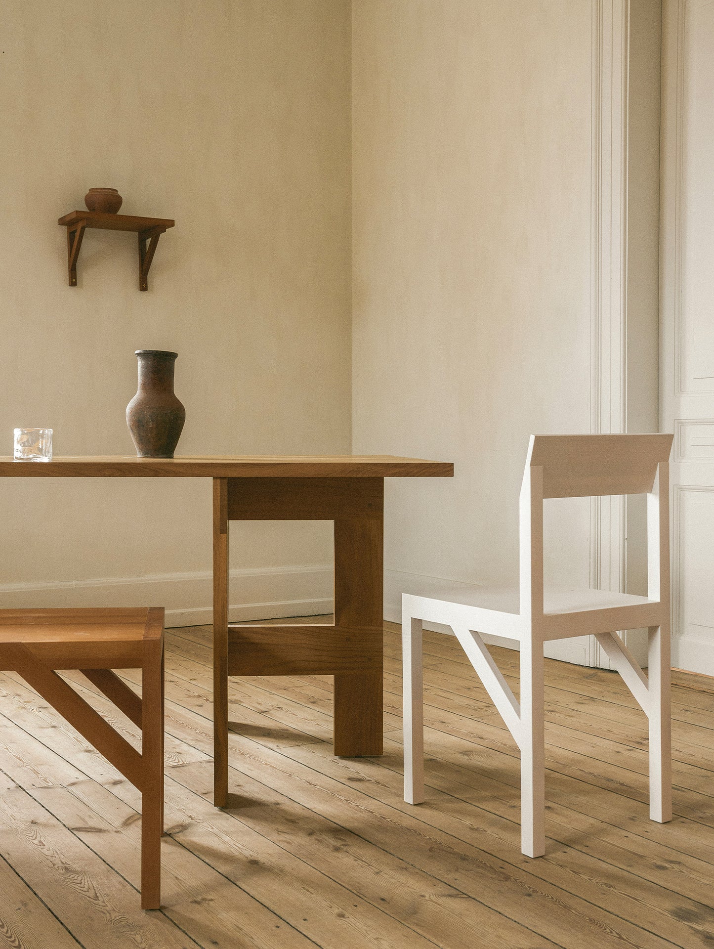Bracket Chair by Frama - Base White