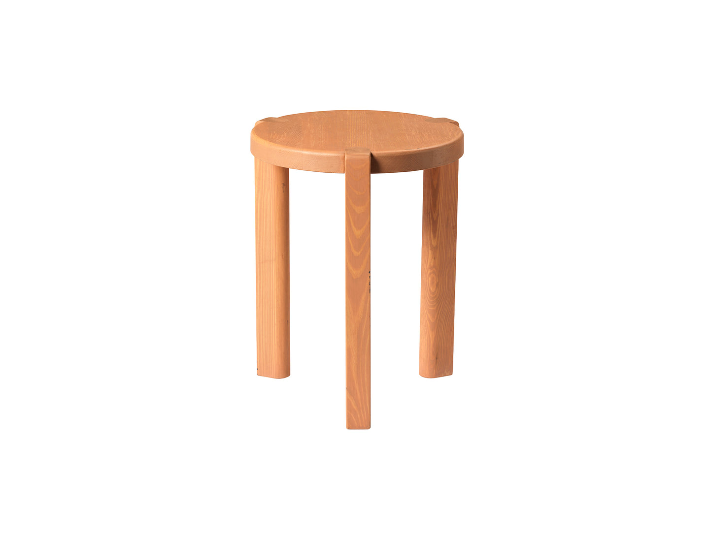 D108 Ragnesminde Side Table by FDB Mobler - Peach Oiled Pine Wood