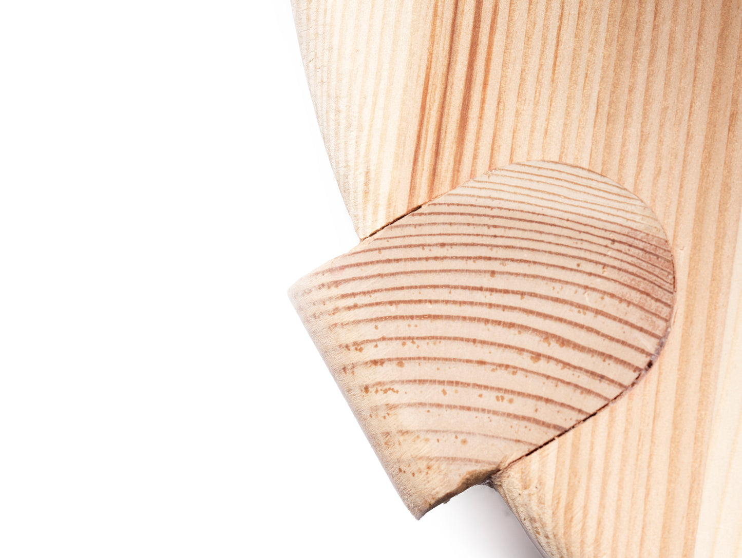 D108 Ragnesminde Side Table by FDB Mobler - Untreated Pine Wood