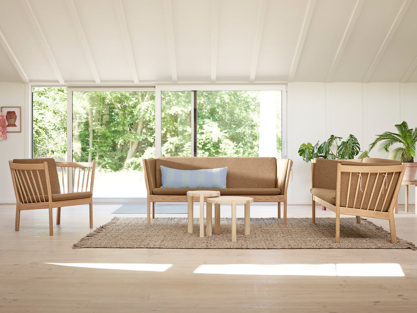 D108 Ragnesminde Side / Coffee Table by FDB Mobler
