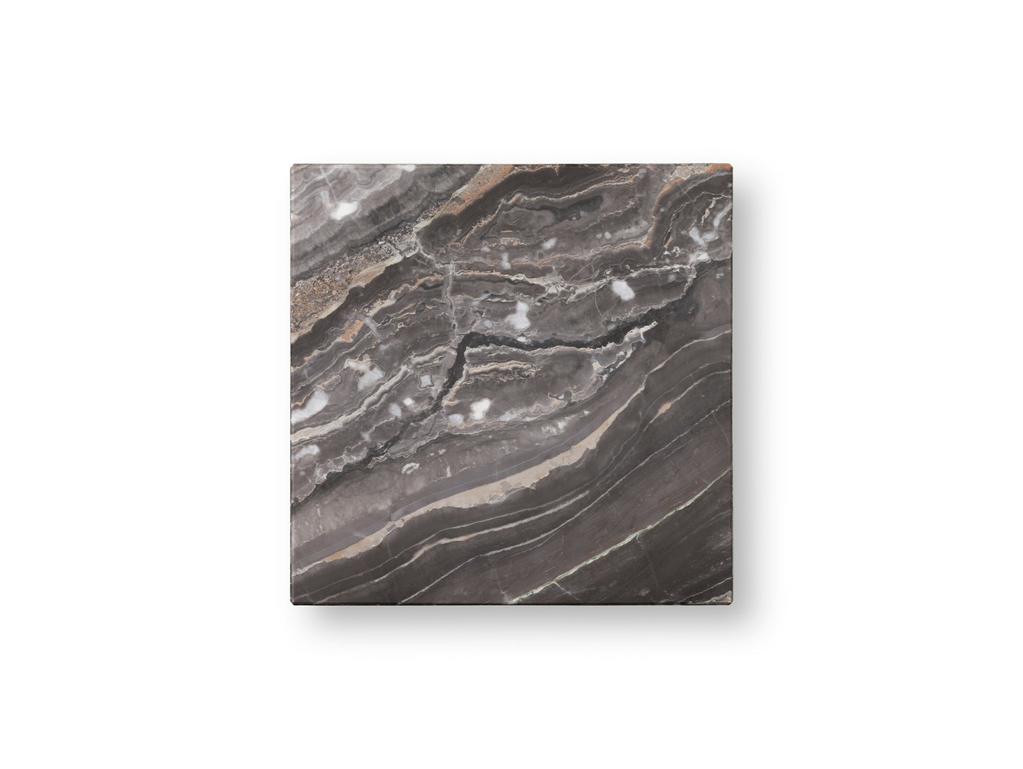 Marble Plinth Tall by Audo Copenhagen - Grey Galaxy Marble