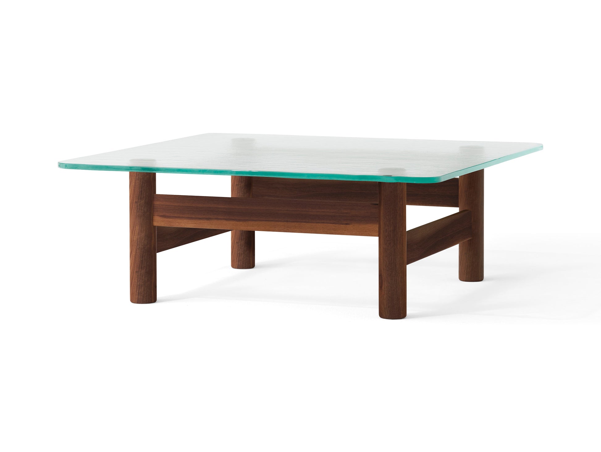 Brasilia Lounge Table by Audo Copenhagen - Walnut