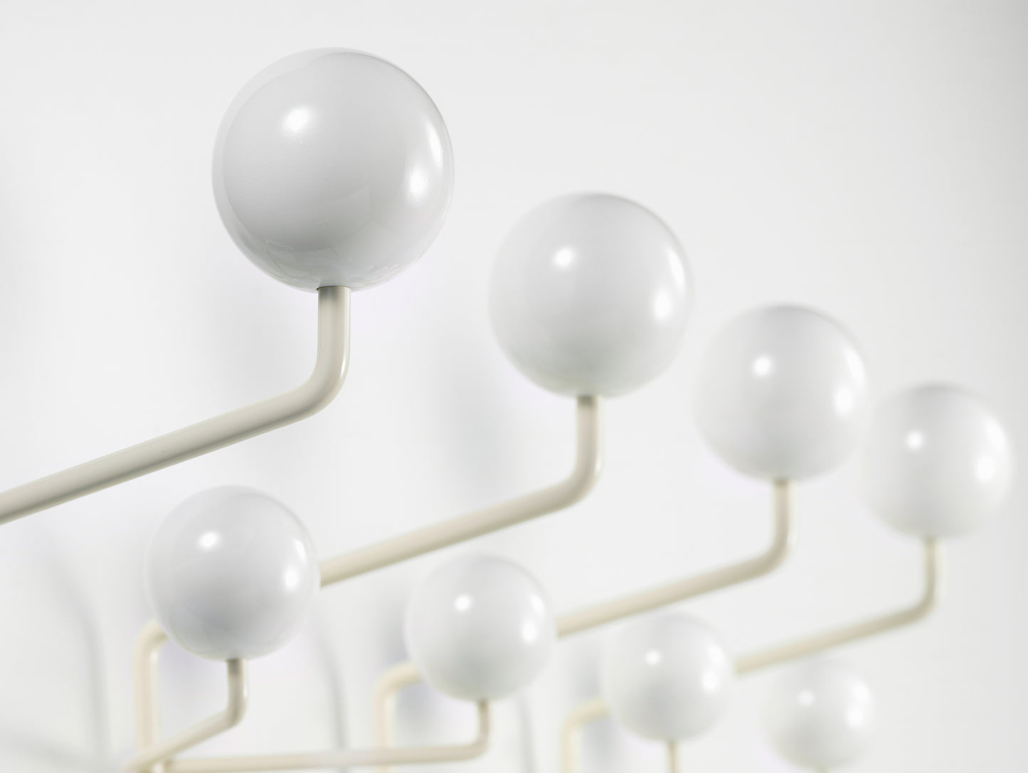 Eames Hang It All Coat Rack by Vitra - Warm White