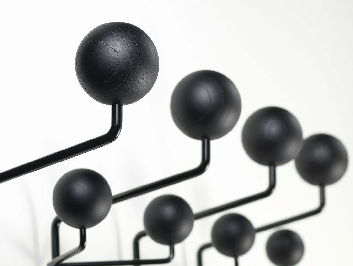 Eames Hang It All Coat Rack by Vitra - Black Ash