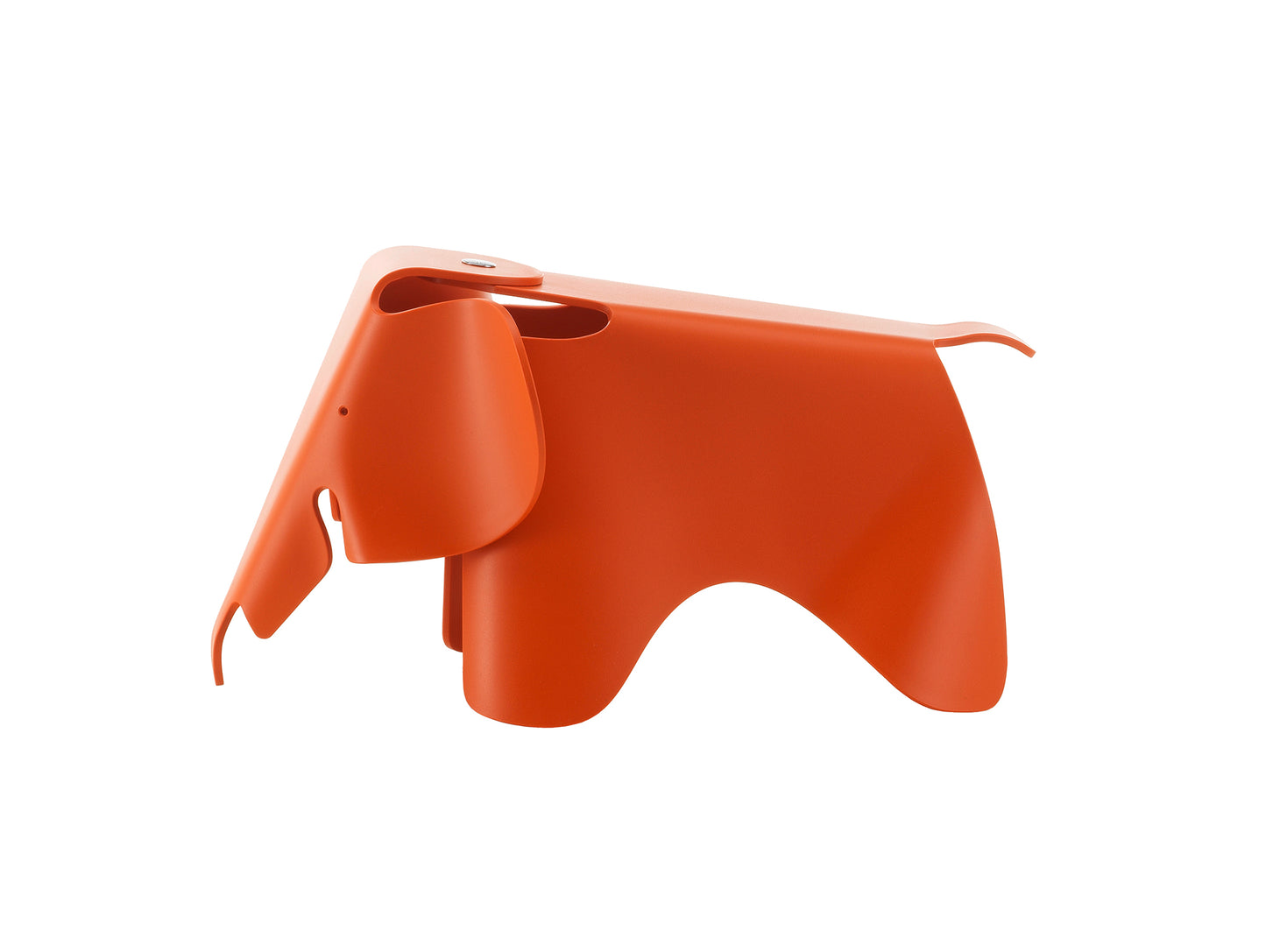 Eames Elephant RE (Small) by Vitra - Eames Red Orange