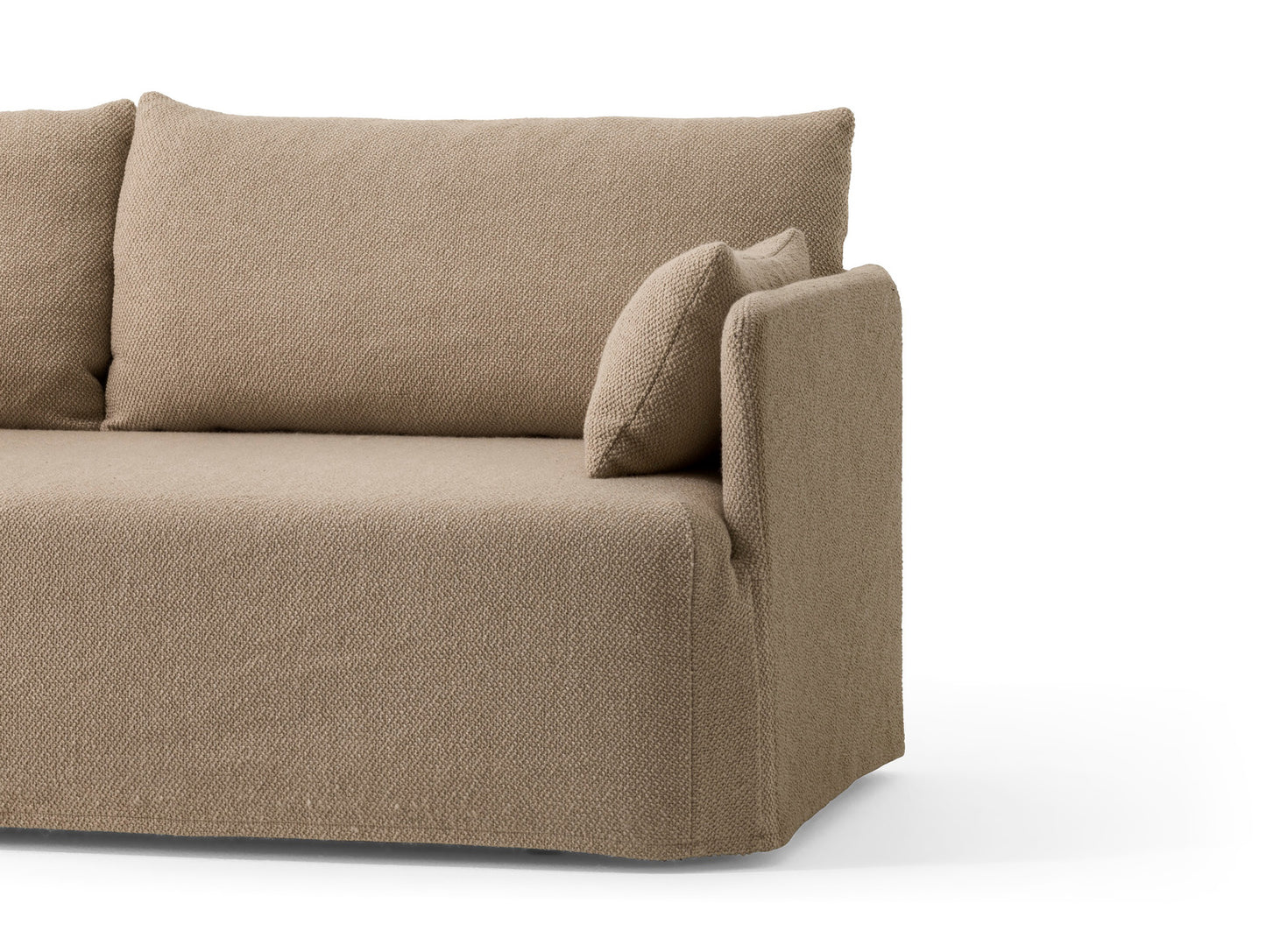 Offset 2-Seater Sofa with Loose Cover by Audo Copenhagen - Flint