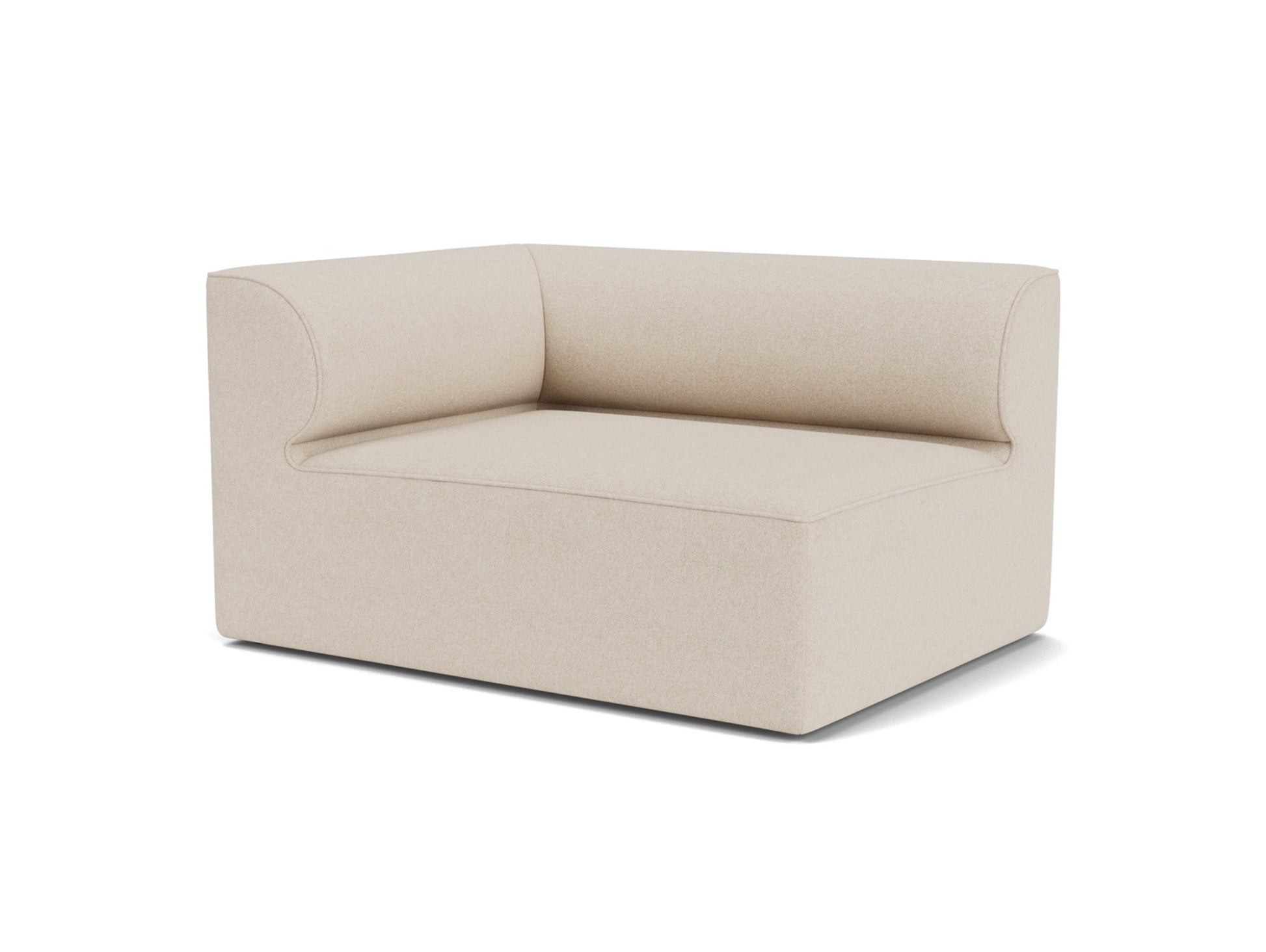 Eave Modular Sofa 96 - Individual Modules by Audo Copenhagen / Corner Module 144 / Left Armrest (Sitting Right) / Moss 018