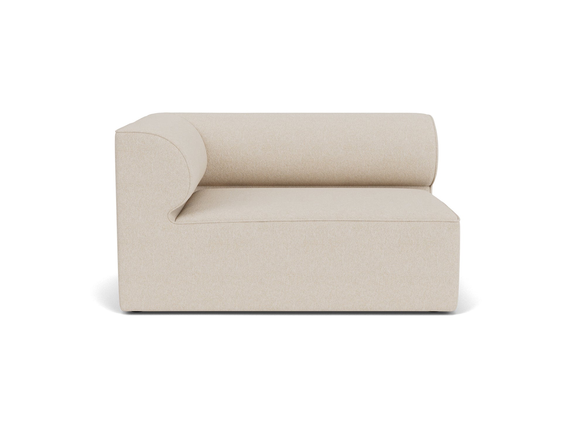 Eave Modular Sofa 96 - Individual Modules by Audo Copenhagen / Corner Module 144 / Left Armrest (Sitting Right) / Moss 018