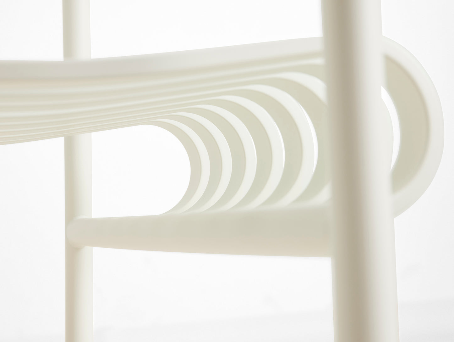 Palissade Dining Armchair by HAY - Cream White