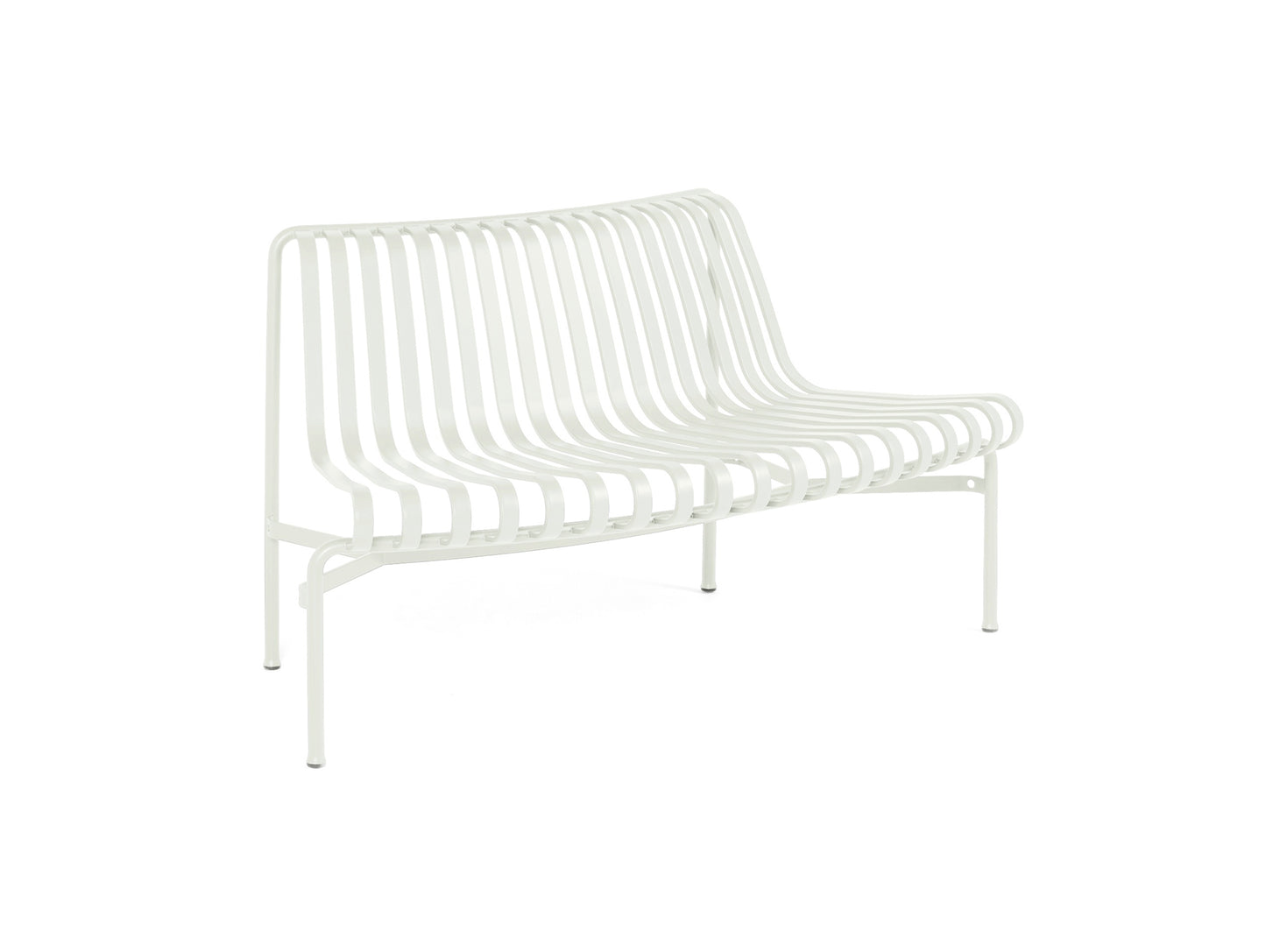Palissade Park Dining Bench Add Ons by HAY - Outward Facing / Cream White