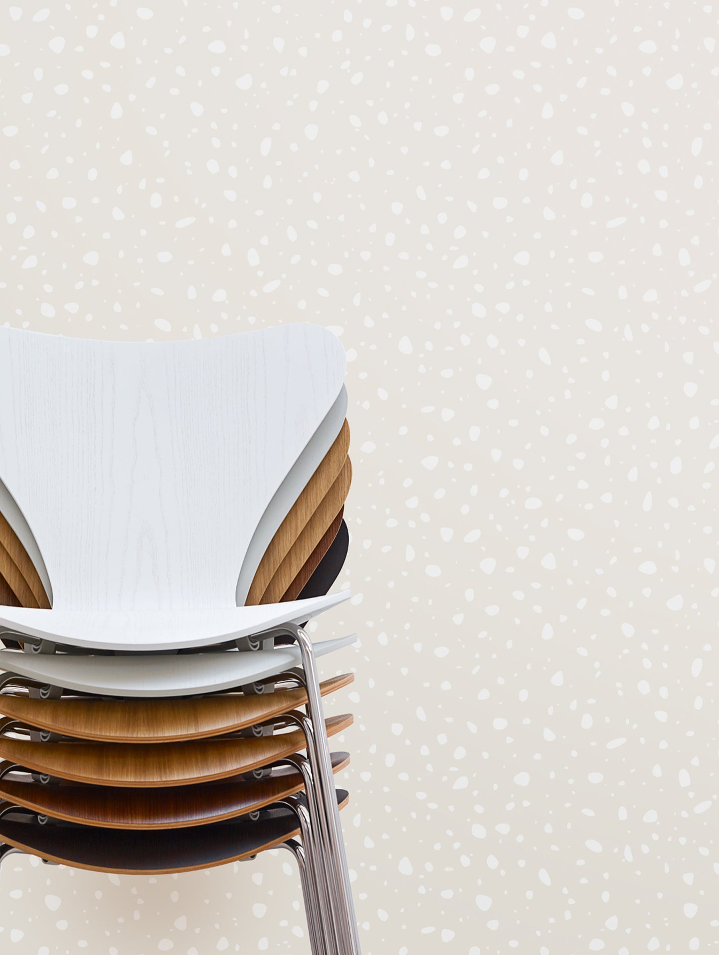 Series 7™ 3107 Dining Chair (Clear Lacquered Wood)