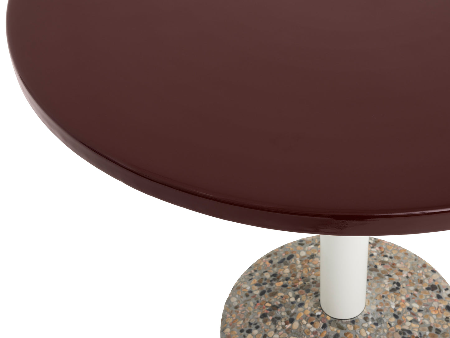 Ceramic Table by HAY - Bordeaux