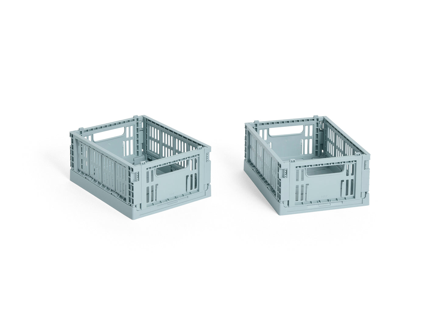 Colour Crate Mini - Set of 2 by HAY - Dusty Blue