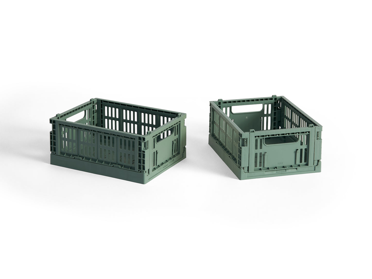 Colour Crate Mini - Set of 2 by HAY - Sage Green