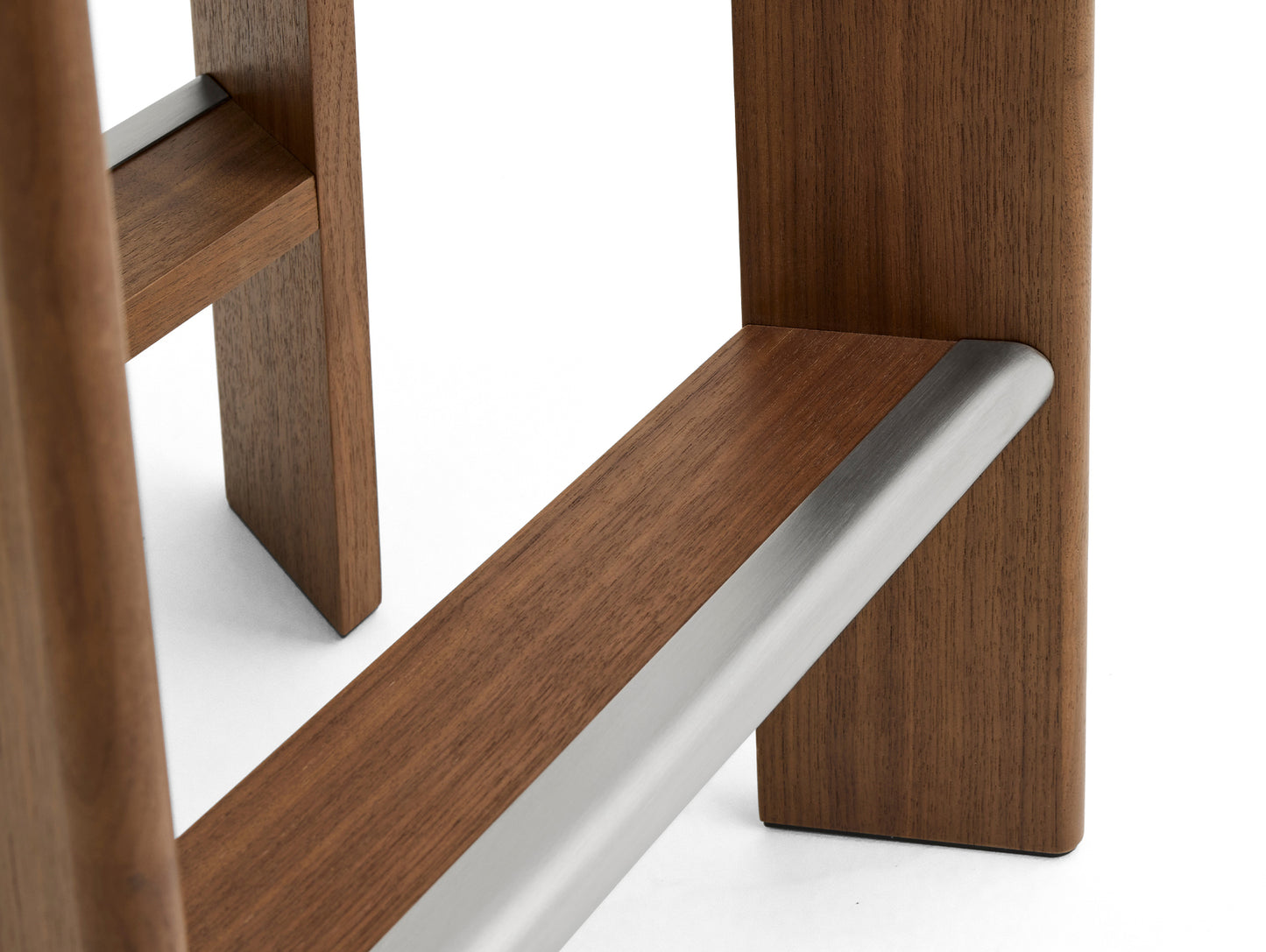 Chisel 30 Bar Stool by HAY - Lacquered Walnut