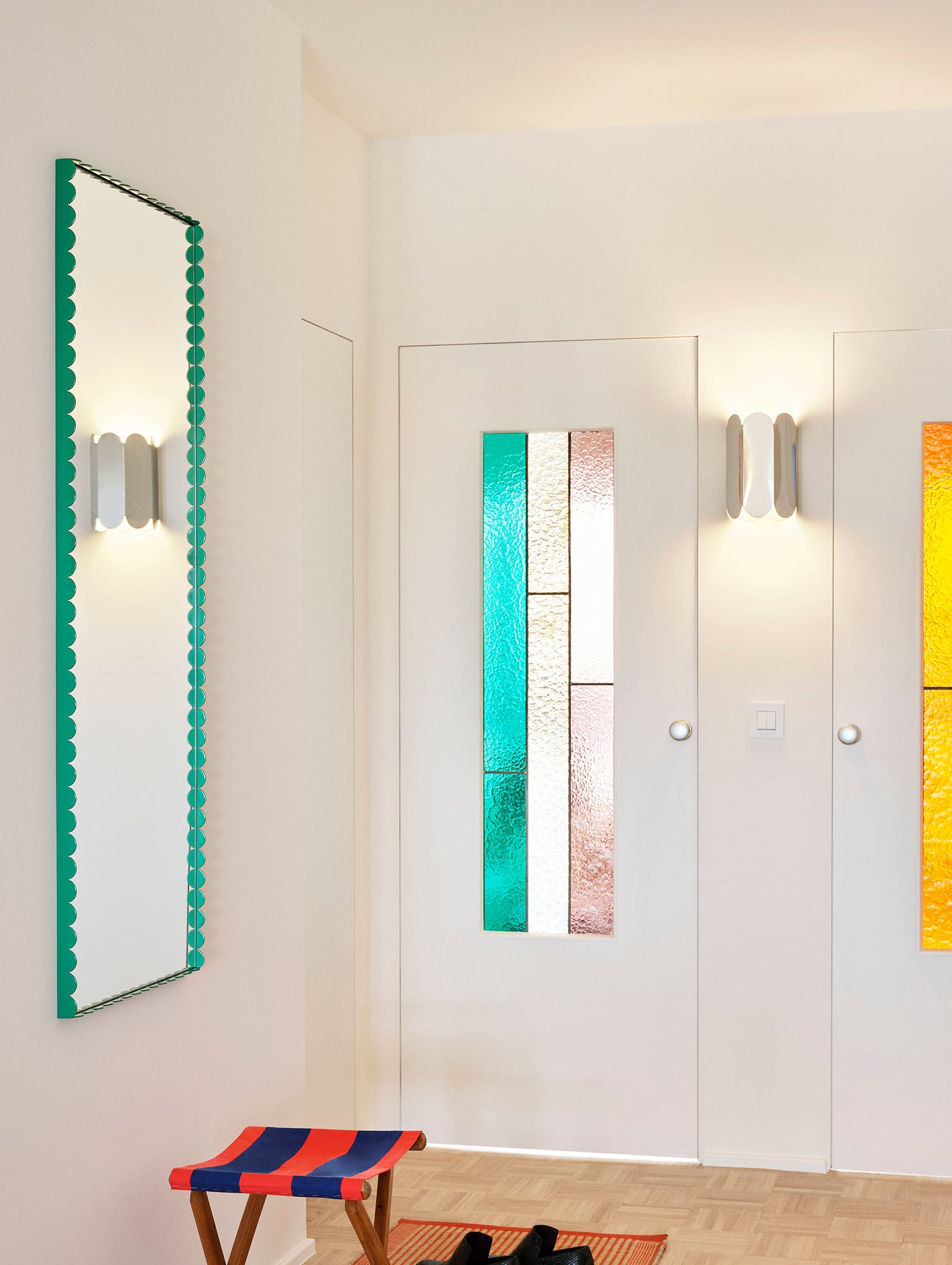 Arcs Mirror by HAY - Rectangle Medium (50 x 133.5 cm)
