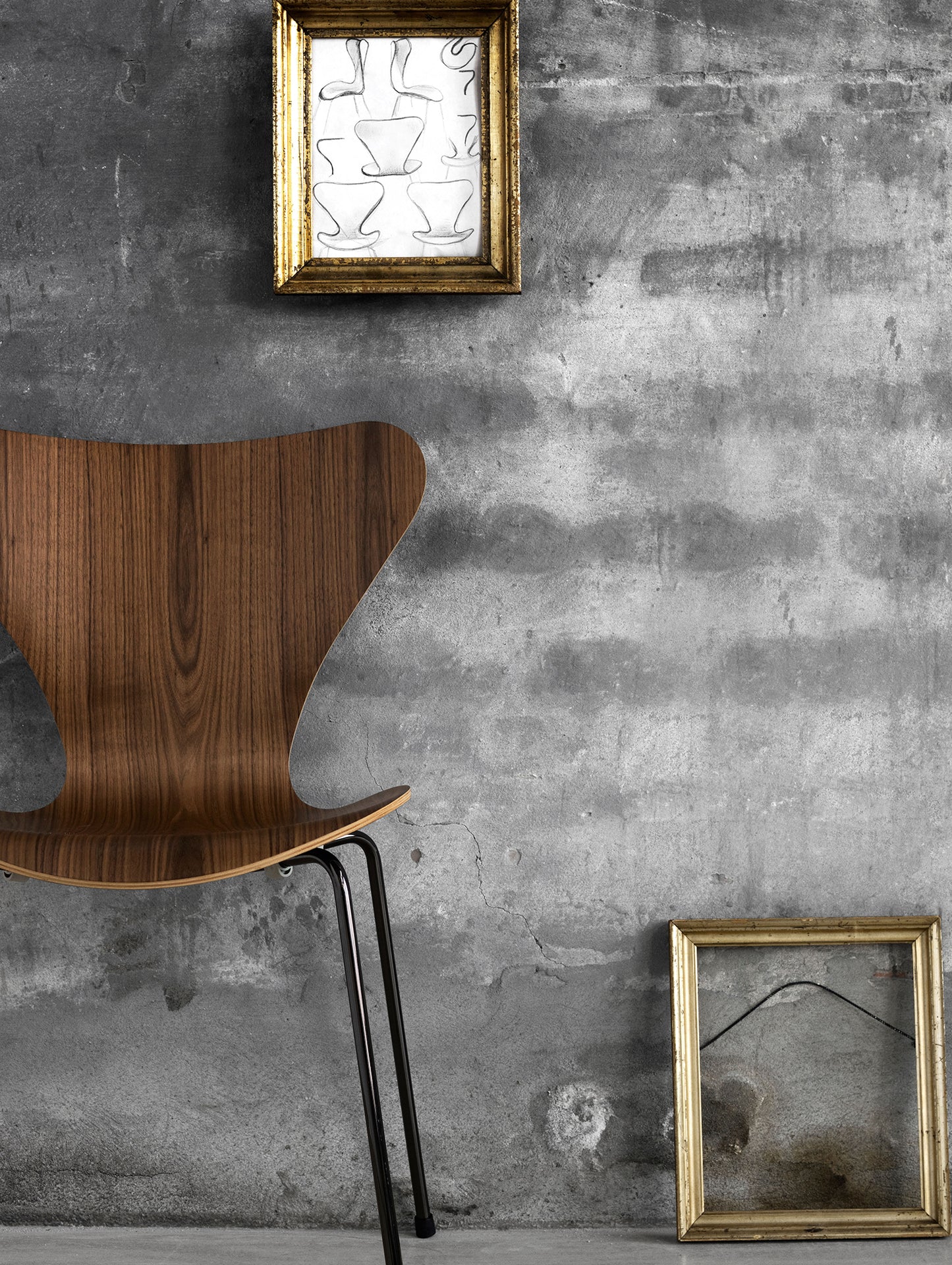 Series 7™ 3107 Dining Chair (Clear Lacquered Wood)