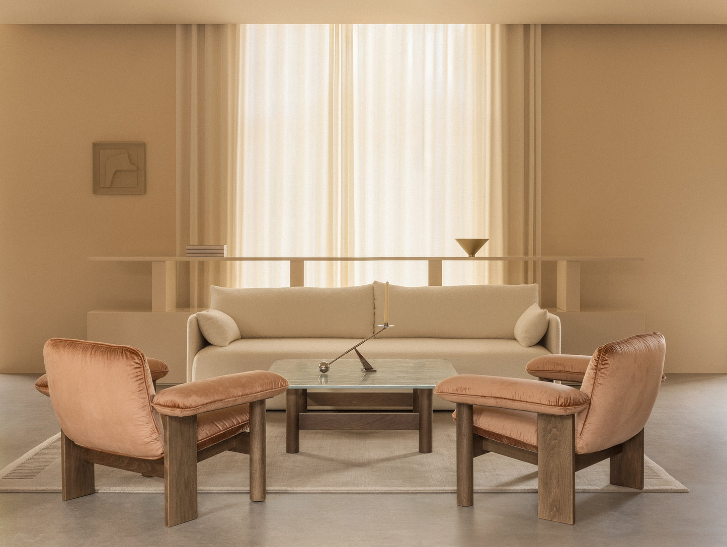 Brasilia Low Back Lounge Chair by Audo Copenhagen