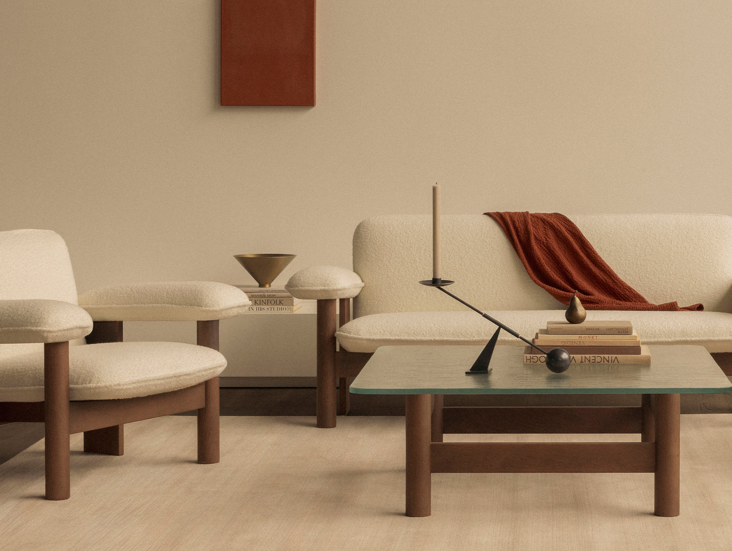 Brasilia Low Back Lounge Chair by Audo Copenhagen