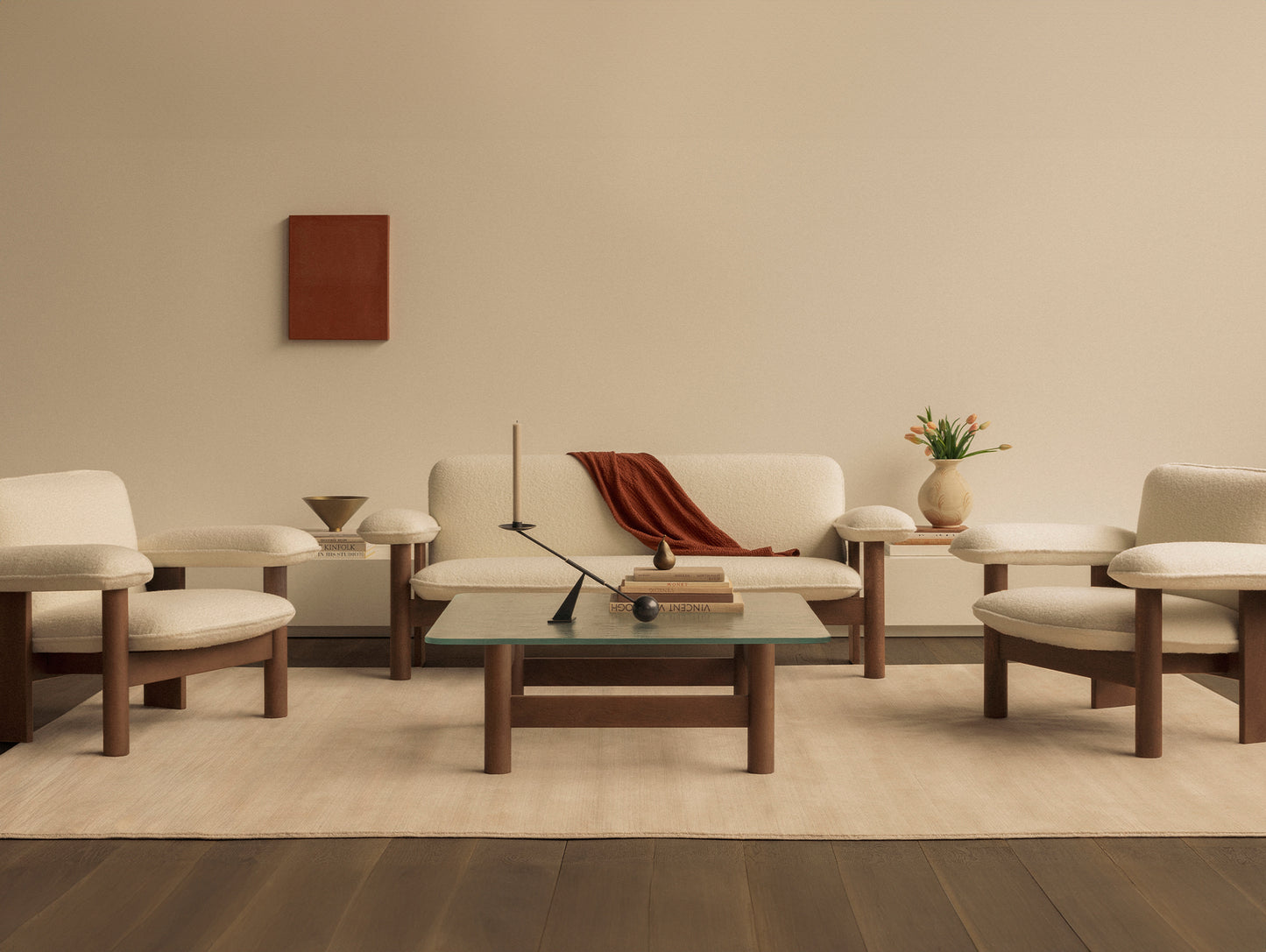 Brasilia Low Back Lounge Chair by Audo Copenhagen