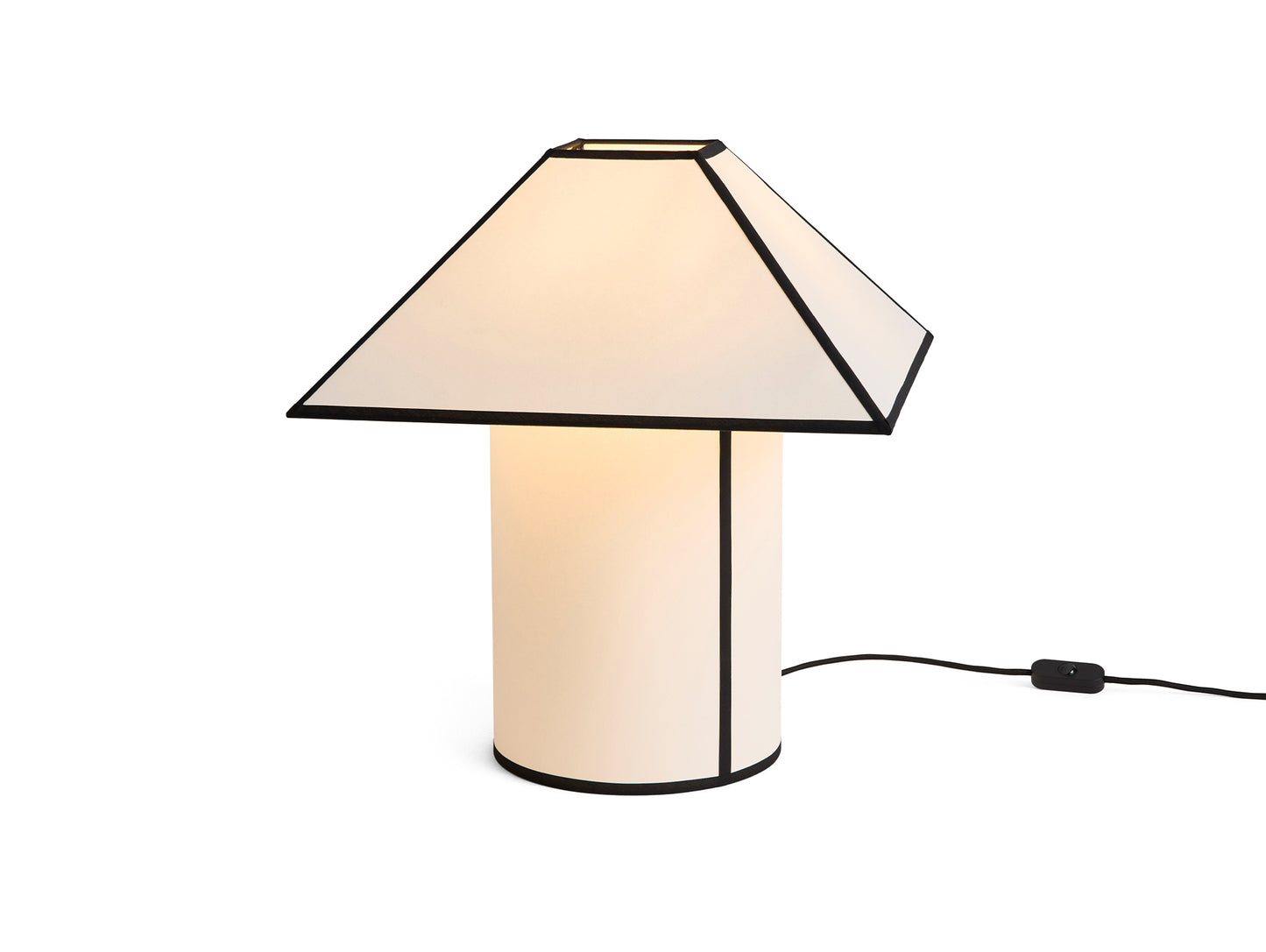 Ava Pyramid Table Lamp by HAY - Height: 50 cm