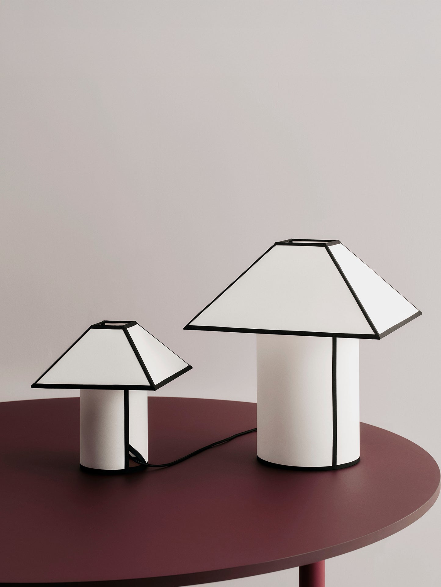 Ava Pyramid Table Lamp by HAY