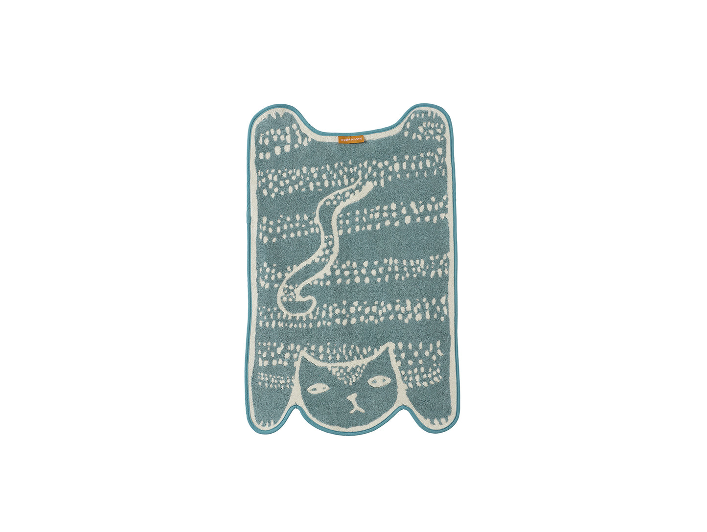 Cat Bath Mat by Donna Wilson - reverse side