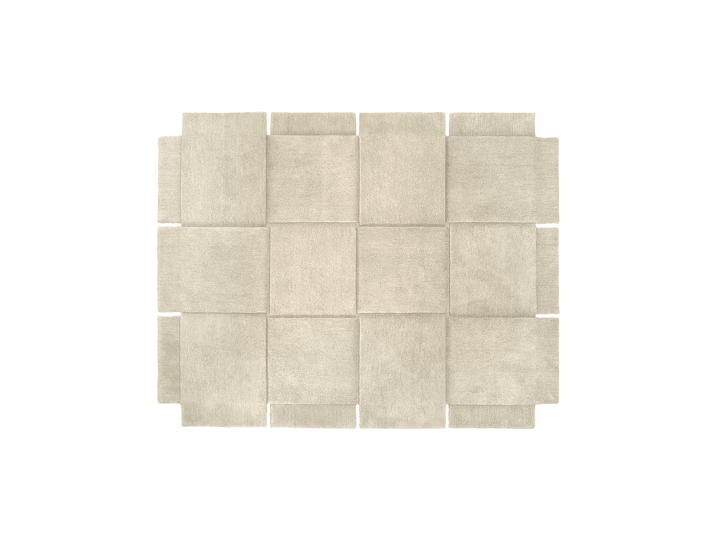 Basket Rug by Design House Stockholm - 180 x 240 / Beige