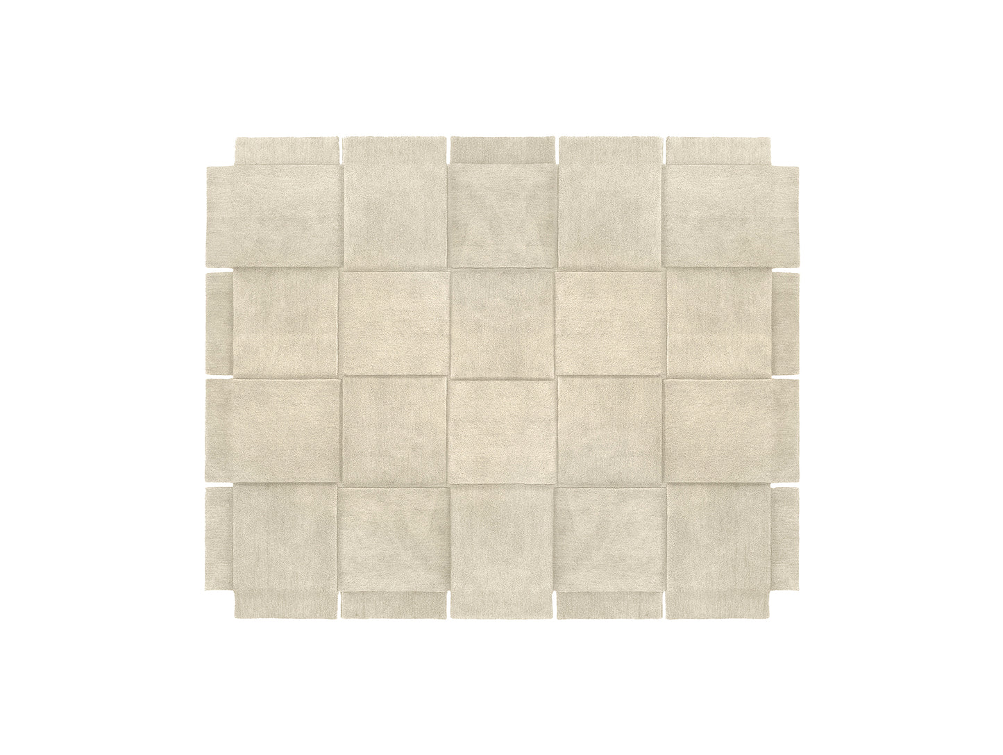 Basket Rug by Design House Stockholm - 245 x 300 / Beige