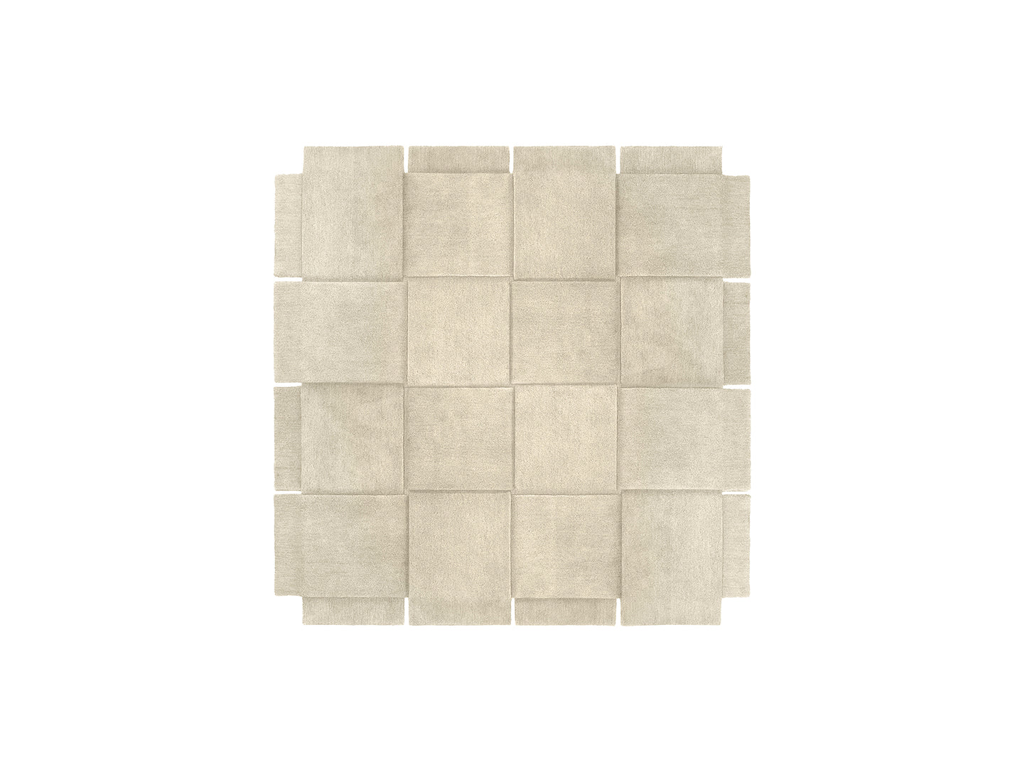 Basket Rug by Design House Stockholm - 254 x 245 / Beige