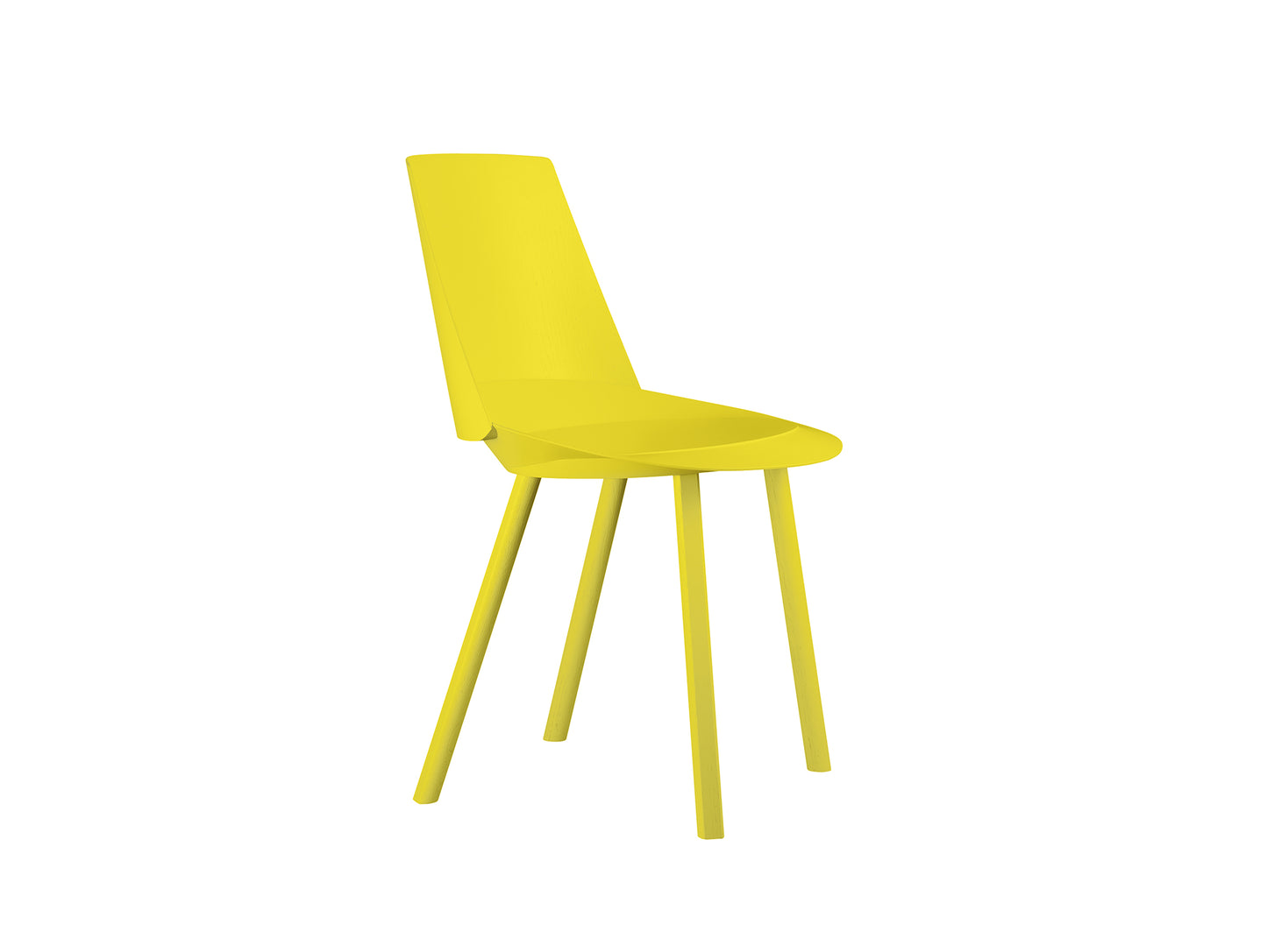 CH04 Houdini Chair by e15 - Sulfur Yellow