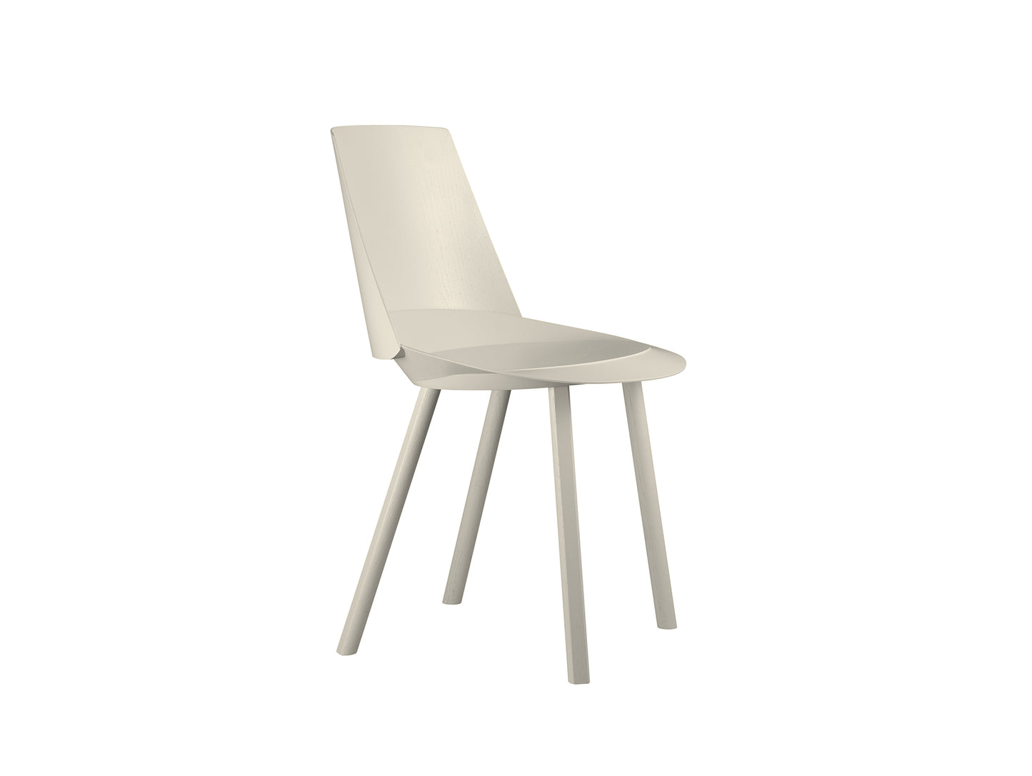 CH04 Houdini Chair by e15 - Cream