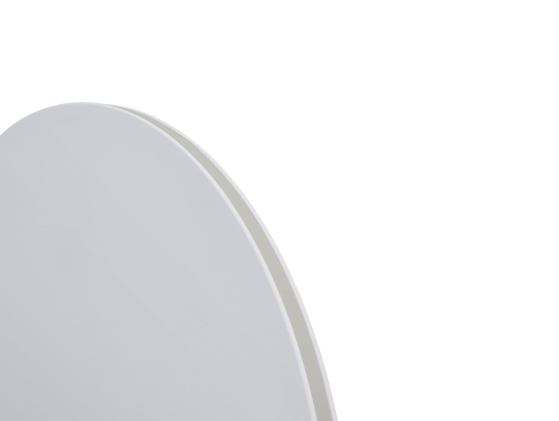 Calm Wall Lamp by Muuto - White Shade / Grey Edge
