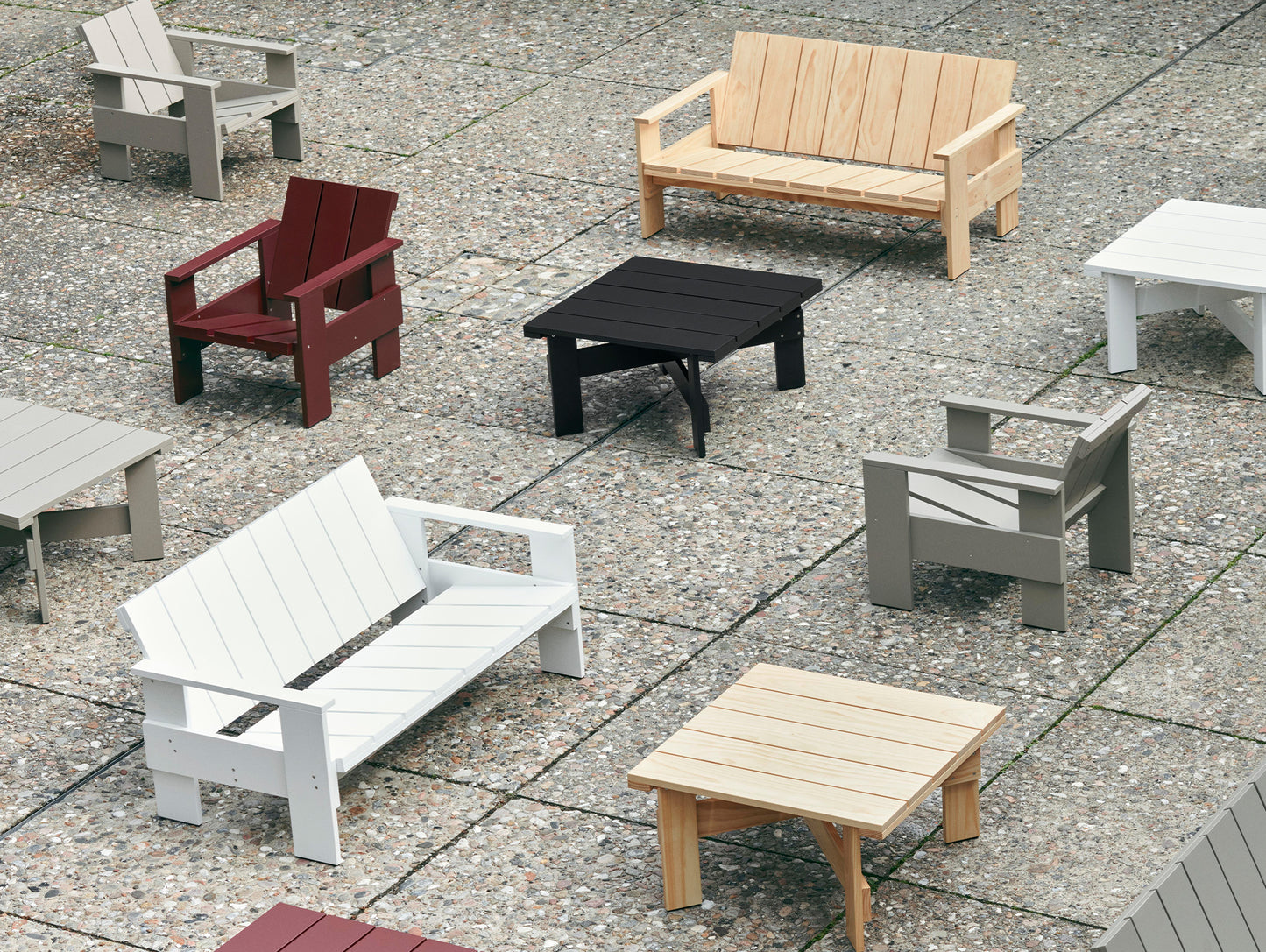 Crate Lounge Sofa by HAY