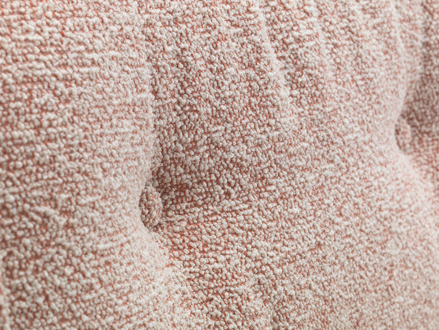 Eames Lounge Chair - Nubia Fabric by Vitra - Black Pigmented Walnut / Ivory Peach 07 Nubia