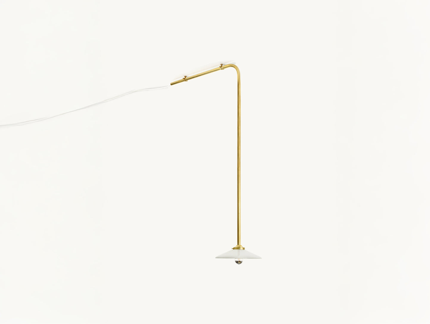 Ceiling Lamp No.2 by Valerie Objects - Unlacquered Brass