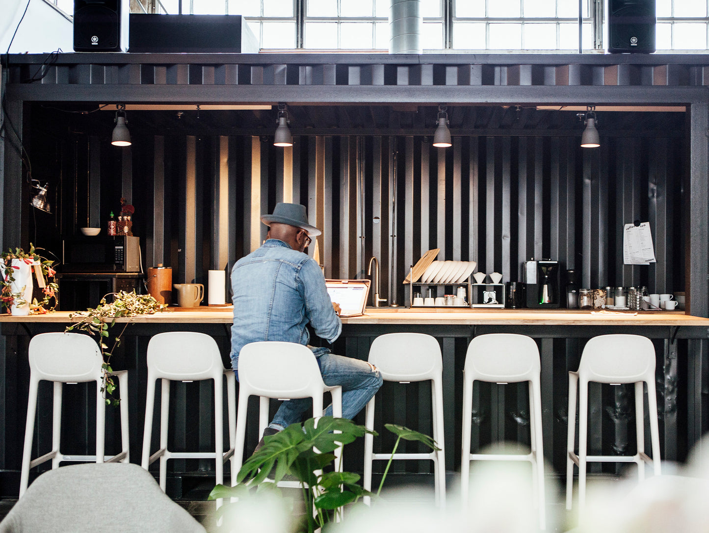 Broom Bar/Counter Stool