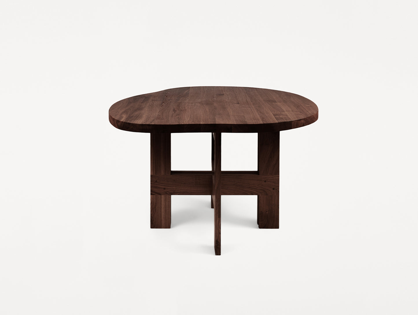 Farmhouse Pond Dining Table by Frama - Dark Oiled Oak