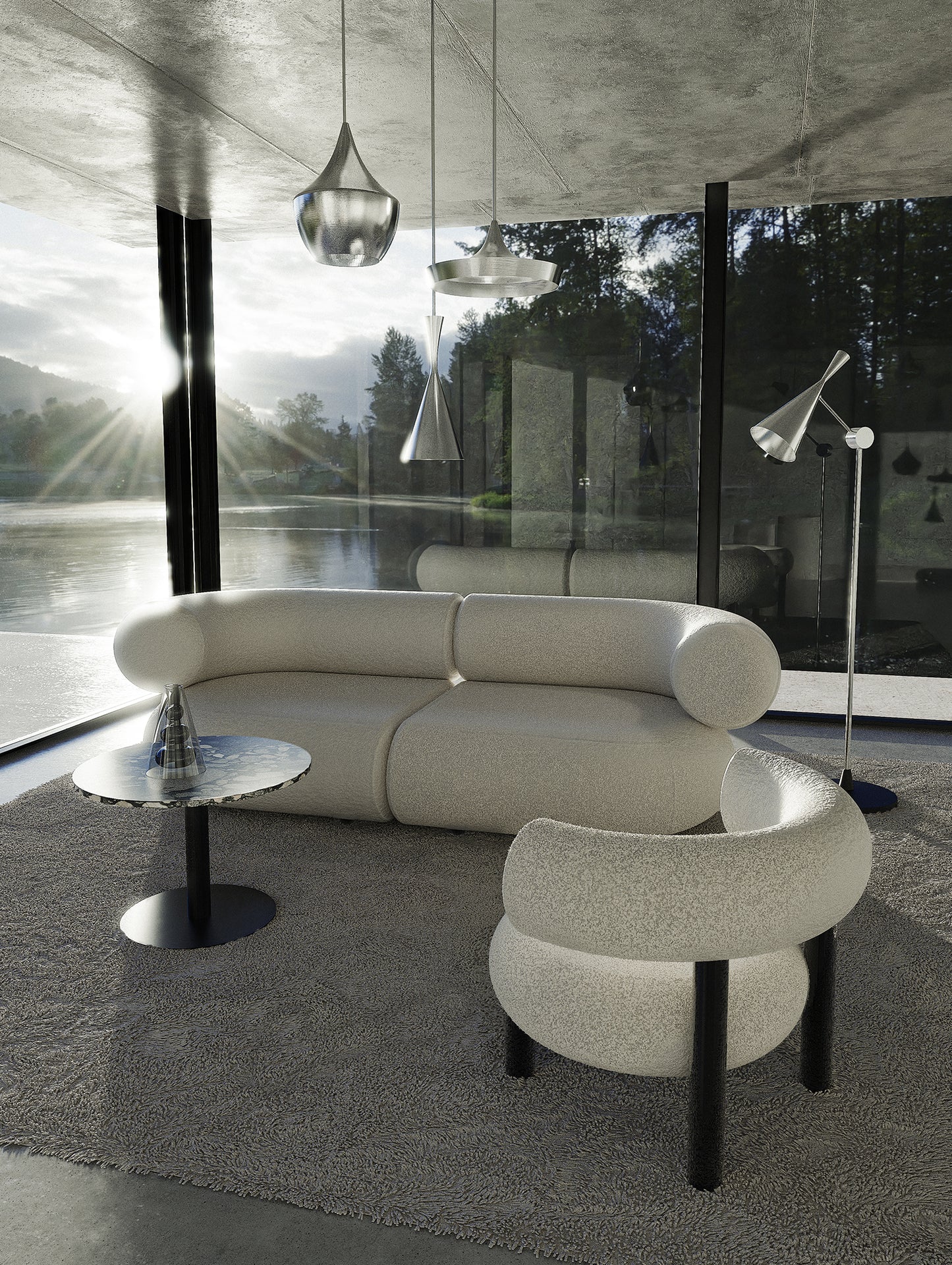 Fat Modular Sofa - Individual Modules by Tom Dixon