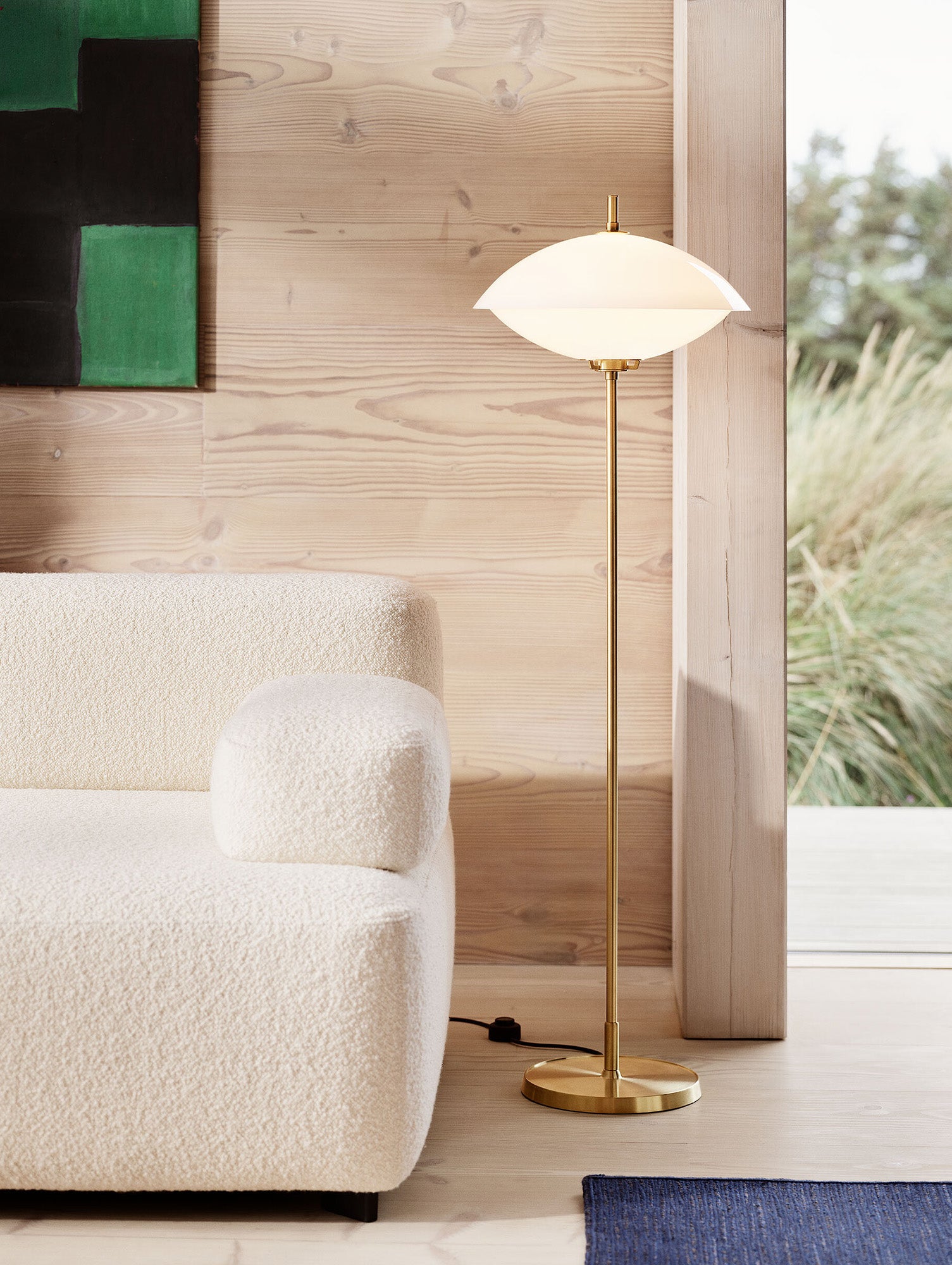 Clam Floor Lamp by Fritz Hansen