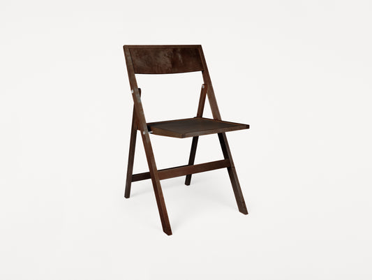Folding Flat Chair by Frama - Dark Oiled Birch