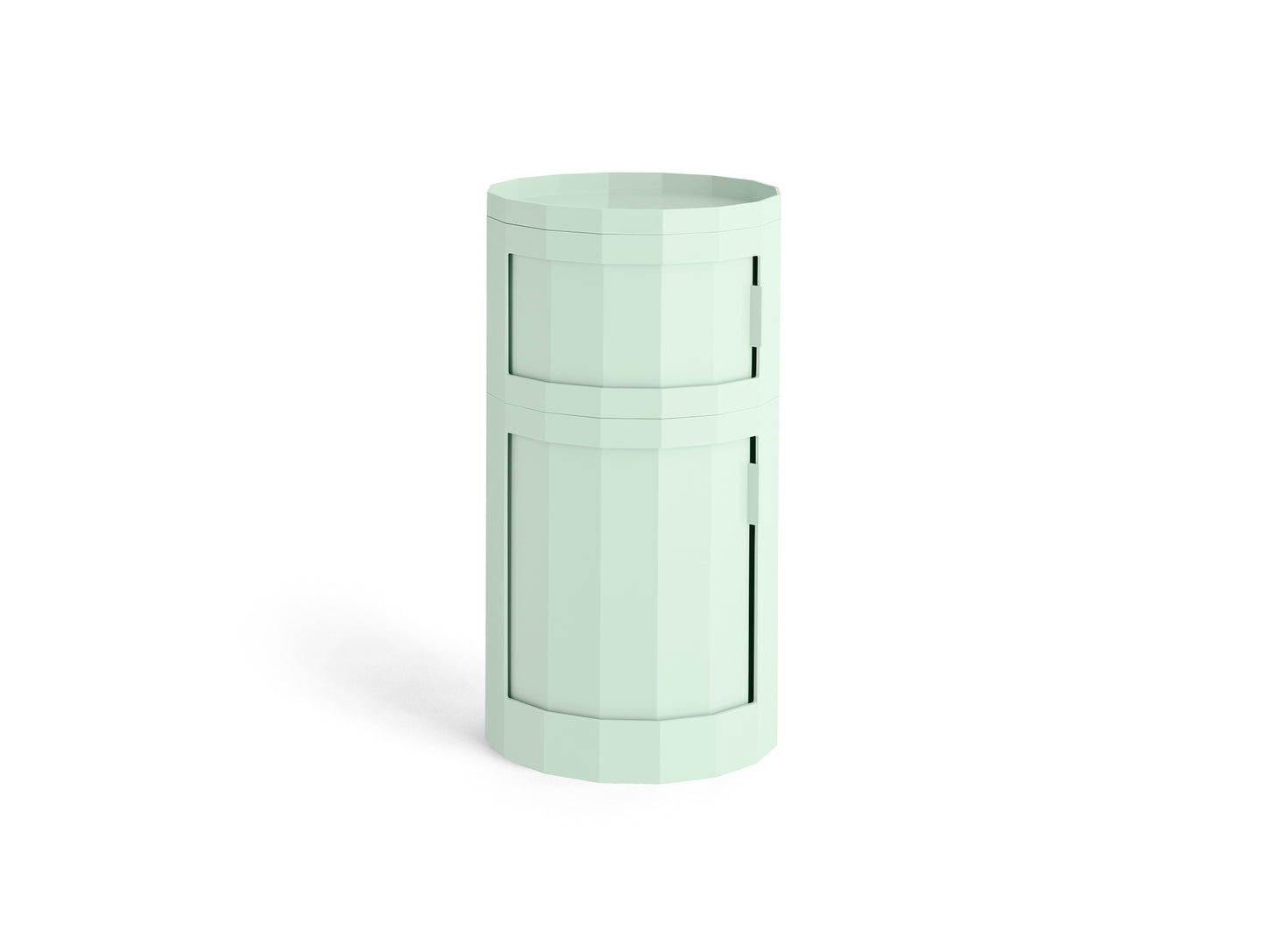 Facet Cabinet 110 by HAY - Soft Mint